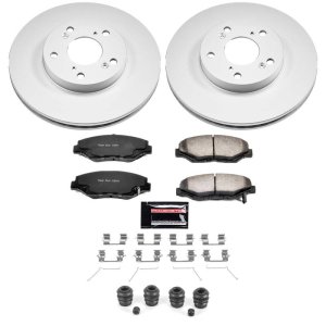Acura ILX Brake Kit - Front - PowerStop - Z36 Coated Truck & Tow - `14-`15