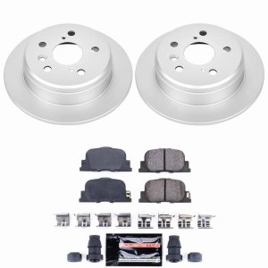 Lexus ES300 Brake Kit - Rear - PowerStop - Z23 Coated - `00-`01
