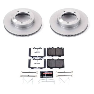 Lexus LX470 Brake Kit - Front - PowerStop - Z36 Coated Truck & Tow - `98-`07