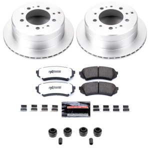 Lexus LX470 Brake Kit - Rear - PowerStop - Z36 Coated Truck & Tow - `98-`07