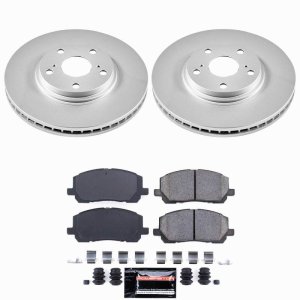 Toyota Highlander Brake Kit - Front - PowerStop - Z23 Coated - `01-`07