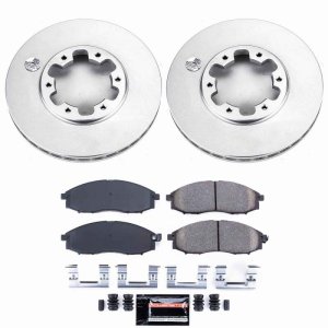 Nissan Frontier Brake Kit - Front - PowerStop - Z23 Coated - `03-`04