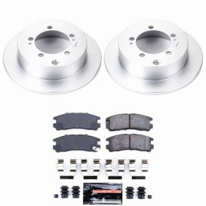 Chrysler Sebring Brake Kit - Rear - PowerStop - Z23 Coated - `95-`05
