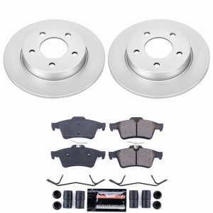 Mazda 3 Brake Kit - Rear - PowerStop - Z23 Coated - `06-`13