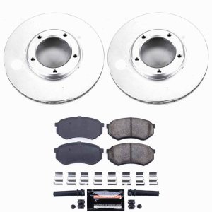 Toyota Tacoma Brake Kit - Front - PowerStop - Z23 Coated - `95-`04
