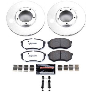 Toyota Tacoma Brake Kit - Front - PowerStop - Z36 Coated Truck & Tow - `95-`04