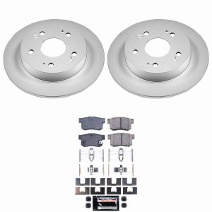 Acura ILX Brake Kit - Rear - PowerStop - Z23 Coated - `13-`15