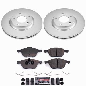 Mazda 3 Brake Kit - Front - PowerStop - Z23 Coated - `04-`13