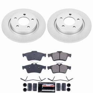 Mazda 3 Brake Kit - Rear - PowerStop - Z23 Coated - `04-`13