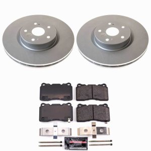Subaru Impreza Brake Kit - Front - PowerStop - Z23 Coated - `05-`14 Subaru Impreza Brake Kit - Front - PowerStop - Z23 Coated - `05-`14
