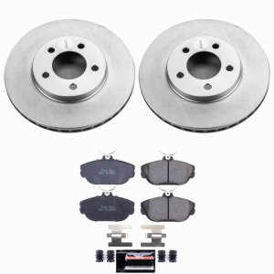 Ford Taurus Brake Kit - Front - PowerStop - Z23 Coated - `94-`00