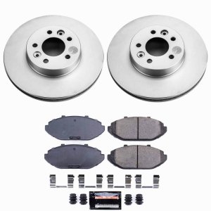 Ford Crown Victoria Brake Kit - Front - PowerStop - Z23 Coated - `98-`02