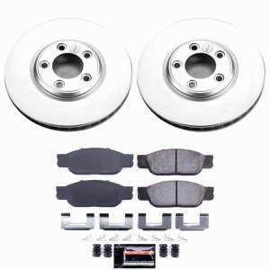Ford Thunderbird Brake Kit - Front - PowerStop - Z23 Coated - `02-`05