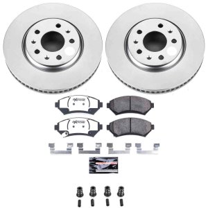 Cadillac Seville Brake Kit - Front - PowerStop - Z26 Coated - `03-`04
