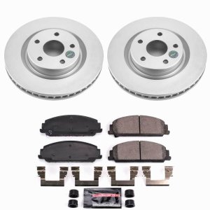 Pontiac G8 Brake Kit - Front - PowerStop - Z23 Coated - `08-`09 Pontiac G8 Brake Kit - Front - PowerStop - Z23 Coated - `08-`09