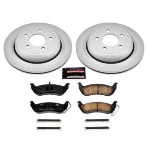 Ford Crown Victoria Brake Kit - Rear - PowerStop - Z17 Evolution Geomet Coated - `03-`11