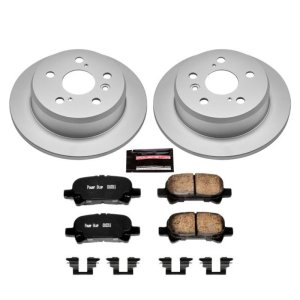 Toyota Avalon Brake Kit - Rear - PowerStop - Z17 Evolution Geomet Coated - `05-`07