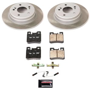 Buick Rendezvous Brake Kit - Front + Rear - PowerStop - Z17 Evolution Geomet Coated Rotors + Low-Dust Ceramic Pads - `02-`07