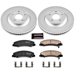 Buick Allure Brake Kit - Front - PowerStop - Z17 Evolution Geomet Coated - `08-`09