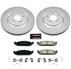 Ford Explorer Brake Kit - Front - PowerStop - Z17 Evolution Geomet Coated - `11-`19