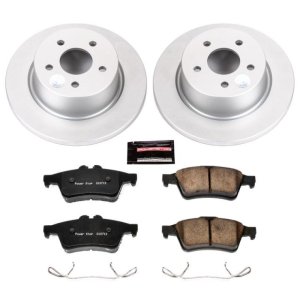 Ford C-Max Brake Kit - Rear - PowerStop - Z17 Evolution Geomet Coated - `13-`18