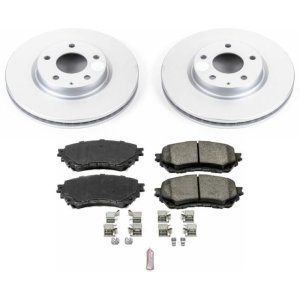 Mazda 6 Brake Kit - Front - PowerStop - Z17 Evolution Geomet Coated - `14-`18