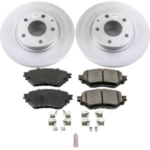 Mazda 3 Brake Kit - Front - PowerStop - Z17 Evolution Geomet - `14-`16 Mazda 3 Brake Kit - Front - PowerStop - Z17 Evolution Geomet - `14-`16