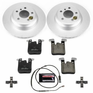 Buick LaCrosse Brake Kit - Rear - PowerStop - Z17 Evolution Geomet Coated Rotors + Ceramic Pads - `17-`19