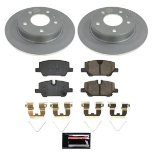Buick Encore GX Brake Kit - Rear - PowerStop - Z17 Geomet Coated Rotors + Low-Dust Ceramic Pads - `20-`22