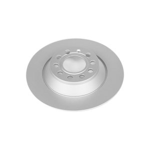 Audi A6 Brake Rotor (1) - Rear - PowerStop - Evolution High Carbon Geomet Coated - `05-`11