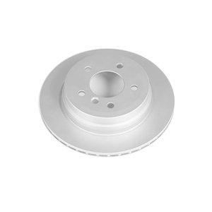 BMW 3 Series Brake Rotor (1) - Rear - PowerStop - Evolution High Carbon Geomet Coated - Silver - 2006