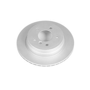 BMW 3 Series Brake Rotor (1) - Rear - PowerStop - Evolution High Carbon Geomet Coated - Silver - 2006