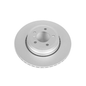 BMW 7 Series Brake Rotor (1) - Rear - PowerStop - High Carbon Geomet Coated - Silver - `06-`08 BMW 7 Series Brake Rotor (1) - Rear - PowerStop - High Carbon Geomet Coated - Silver - `06-`08