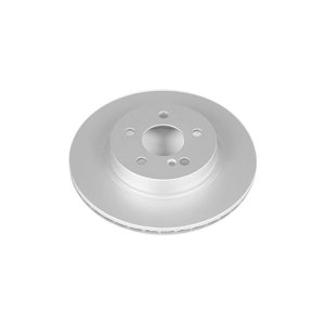 Land Rover Range Rover Sport Brake Rotor (1) - Rear - PowerStop - Evolution Coated, High Carbon, GEOMET 360 - Silver - `10-`13 Land Rover Range Rover Sport Brake Rotor (1) - Rear - PowerStop - Evolution Coated, High Carbon, GEOMET 360 - Silver - `10-`13