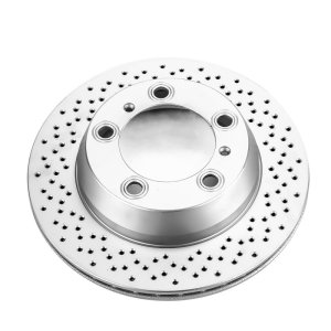 Porsche 718 Boxster Brake Rotor (1) - Rear - PowerStop - Evolution High Carbon Geomet Coated - `17-`19