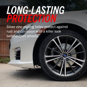 Volkswagen ID.4 Brake Rotors (2) - Front - PowerStop - Drilled & Slotted, Zinc Plated - Silver - `21-`22