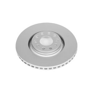 Audi A4 Brake Rotor (1) - Front - PowerStop - Evolution High Carbon Geomet Coated - `06-`09