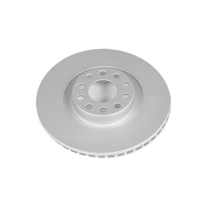 Audi A6 Quattro Brake Rotor (1) - Front - PowerStop - Evolution High Carbon Geomet Coated - `00-`04