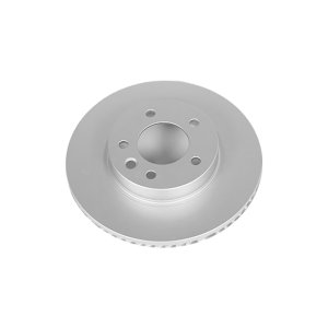 Porsche Cayenne Brake Rotor (1) - Front Left - PowerStop - Evolution High Carbon Geomet Coated - `04-`06