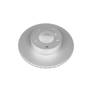 BMW 3 Series Brake Rotor (1) - Front - PowerStop - Evolution High Carbon Geomet Coated - Silver - 2006 BMW 3 Series Brake Rotor (1) - Front - PowerStop - Evolution High Carbon Geomet Coated - Silver - 2006