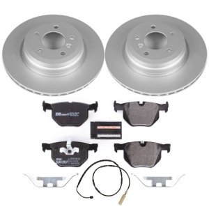 BMW 335i Brake Kit - Rear - PowerStop - Genuine Geomet Coated Rotors + ECE-R90 Brake Pads - `11-`13 BMW 335i Brake Kit - Rear - PowerStop - Genuine Geomet Coated Rotors + ECE-R90 Brake Pads - `11-`13