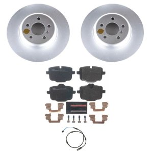 BMW 6 Series Brake Kit - Rear - PowerStop - Genuine Geomet Coated Rotors + ECE-R90 Certified Pads - `14-`18 BMW 6 Series Brake Kit - Rear - PowerStop - Genuine Geomet Coated Rotors + ECE-R90 Certified Pads - `14-`18