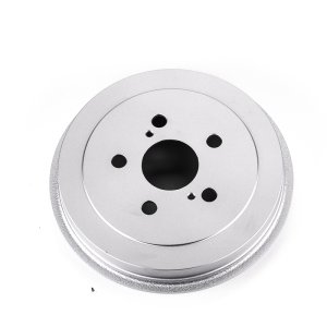 Toyota Corolla Brake Drum - Rear - PowerStop - High Temp Coated - Silver - `03-`08