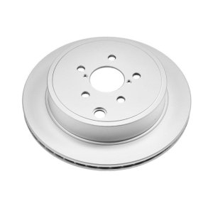 Toyota GR86 Brake Rotor (1) - Rear - PowerStop - Evolution Geomet Coated - Silver - `17-`20