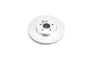 Subaru XV Crosstrek Brake Rotor (1) - Front - PowerStop - Evolution Geomet Coated - Silver - `18-`19