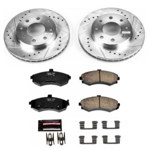 Hyundai Elantra Brake Kit - Front - PowerStop - Z23 Evolution Sport - `02-`05