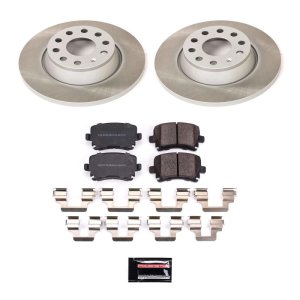 Mazda B4000 Brake Kit - Front + Rear - PowerStop - Z36 Truck Ceramic Brake Pads + Drilled & Slotted Rotors + Drum & Shoe Kit - `03-`09