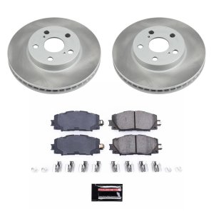 Toyota Echo Brake Kit - Front + Rear - PowerStop - Z23 Evolution Sport - `01-`05