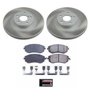 Chevrolet Express 1500 Brake Kit - Front + Rear - PowerStop - Z36 Truck & Tow - `02-`08