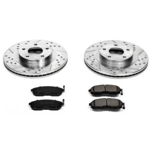 Infiniti I35 Brake Kit - Front - PowerStop - Z23 Evolution Sport - `02-`04